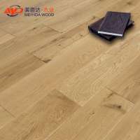 14mm Oak Brushed multilayer engineered wood flooring