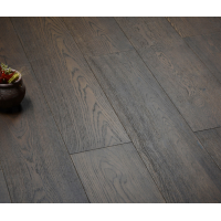 UV coating chocolate color engineered wood flooring