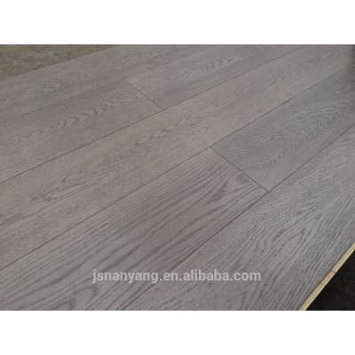 Grey Russia oak 2-layer engineered wood flooring