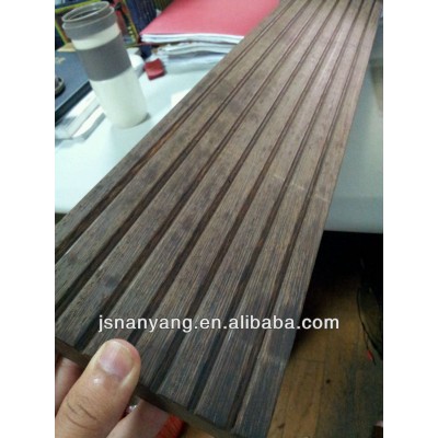 Wenge outdoor wood deck