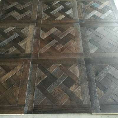 French Oak Antique Versailles Pattern Parquet Wooden Flooring