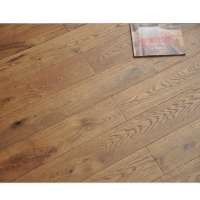 Foshan factory price Smoked french oak engineered wood flooring with size 125mm wide wood floor